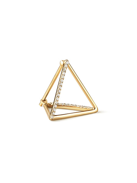  Shihara Diamond Triangle Earring 15 (02) - Metalizado 