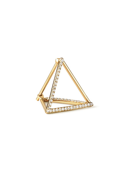  Shihara Diamond Triangle Earring 15 (03) - Metalizado 
