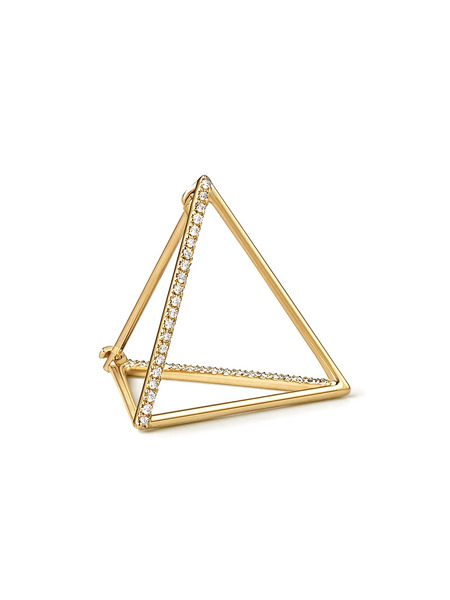  Shihara Diamond Triangle Earring 20 (02) - Metalizado 