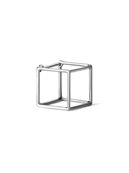  Shihara Square Earring 10 - Metalizado 