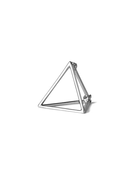  Shihara Triangle Earring 15 - Metalizado 