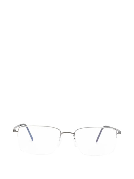  Silhouette Gafas Con Montura Rectangular - Gris 