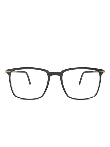  Silhouette Gafas Con Montura Rectangular - Negro 
