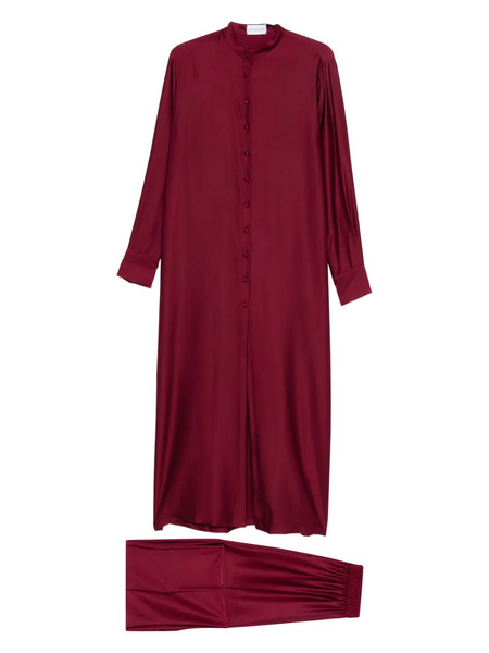  Silkylicious Conjunto Con Pantalones Dari - Rojo 