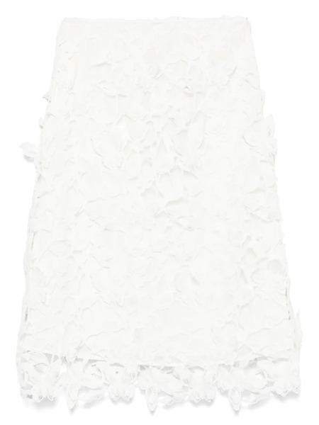  Simkhai Falda Midi Ambrosia - Blanco 