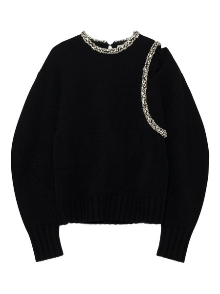  Simkhai Jersey Monroe Con Apliques - Negro 