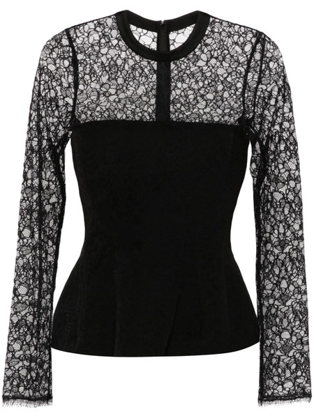  Simkhai Top Prima Con Peplum - Negro 