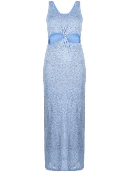  Simkhai Vestido Largo Rayne - Azul 