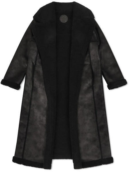  Simon Miller Abrigo Jetz Midi - Negro 