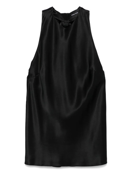  Simone Rocha Blusa De Seda - Negro 