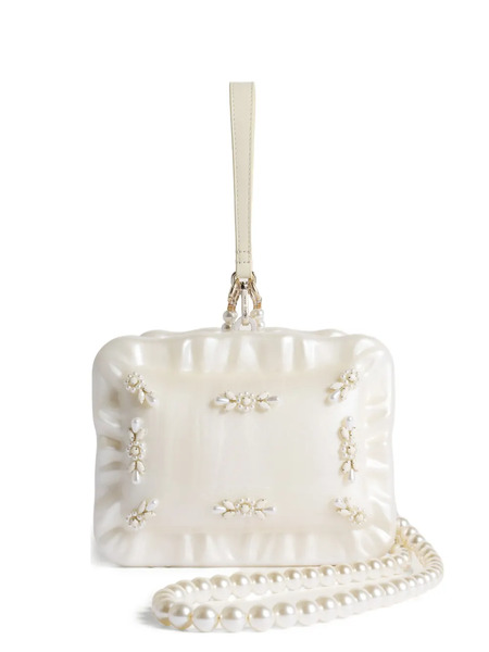  Simone Rocha Bolso De Mano Pillowcase - Blanco 