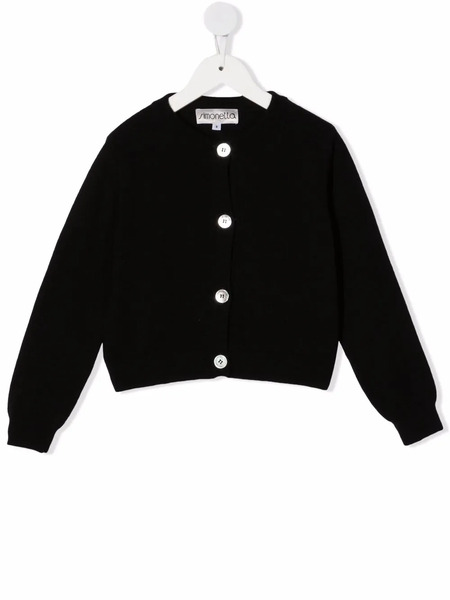  Simonetta Cárdigan Con Botones - Negro 