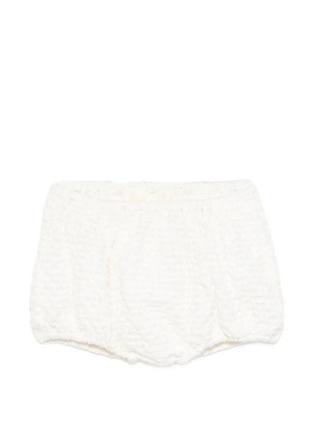  Simonetta Pantalones Cortos Texturizados - Neutro 