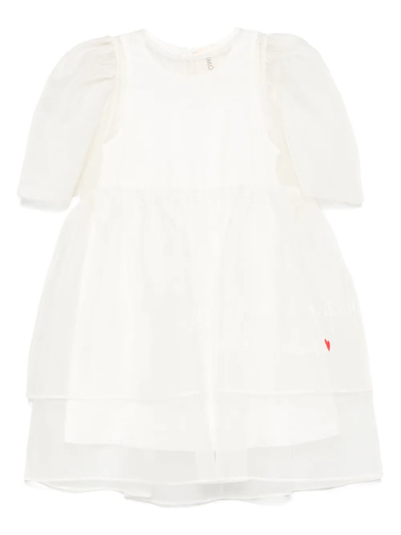  Simonetta Vestido Bordado - Blanco 