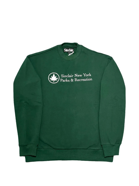  Sinclair Sudadera Con Cuello Redondo - Verde 