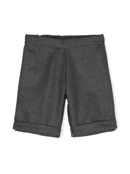  Siola Bermudas Con Efecto De Mezcla - Gris 