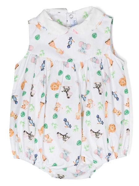  Siola Body Con Estampado Gráfico - Blanco 