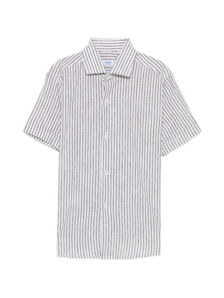  Siola Camisa A Rayas - Blanco 