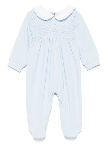  Siola Pijama Con Detalle Fruncido - Azul 