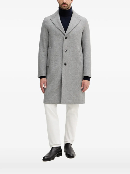  Sisley Abrigo Con Botones - Gris 