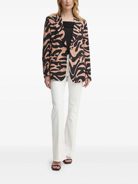  Sisley Blazer Con Botones - Marrón 