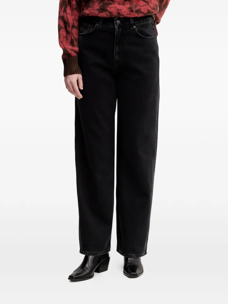  Sisley Vaqueros Holgados - Negro 