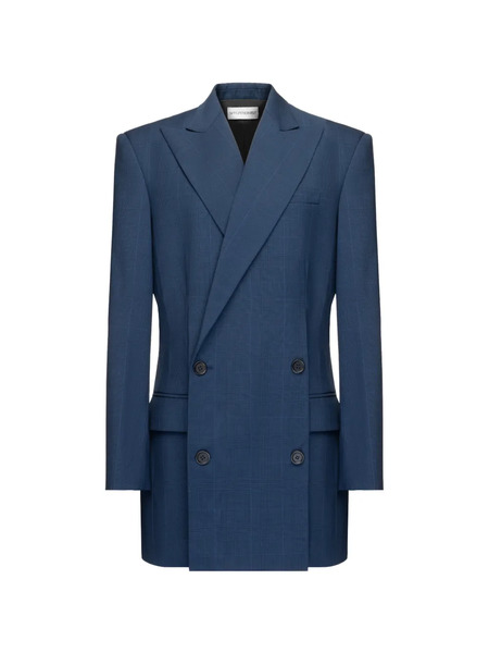  Situationist Blazer A Cuadros - Azul 