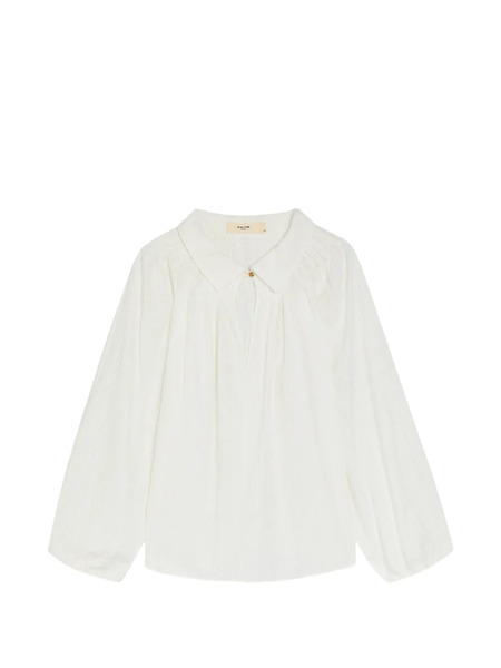  Skiim Blusa Con Cuello - Blanco 