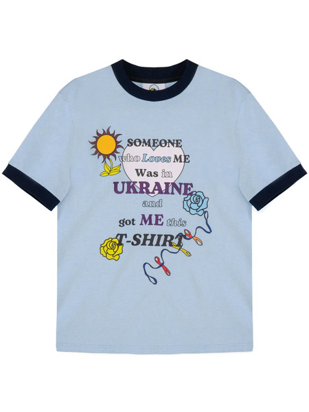  Sleeper Camiseta Con Estampado Gráfico - Azul 
