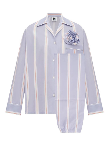  Sleeper Pijama The Rose A Rayas - Azul 