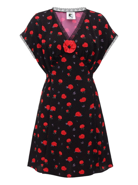  Sleeper Vestido Corto Poppi - Negro 