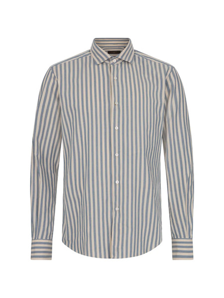  Slowear Camisa A Rayas - Azul 