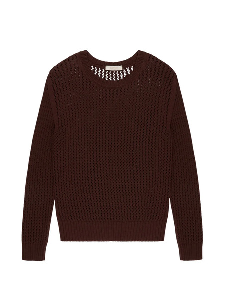  Slowear Top Con Cuello Redondo - Marrón 