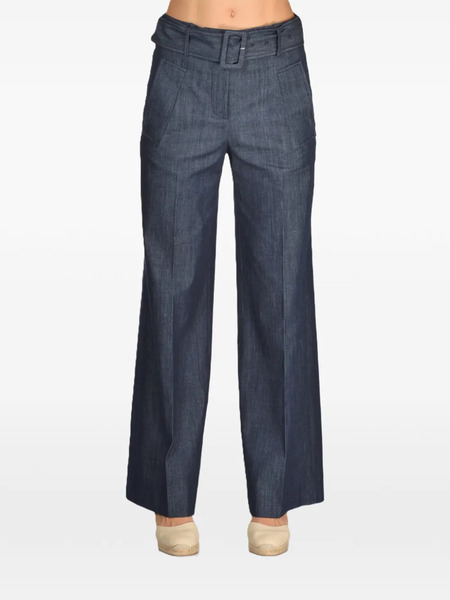  Slowear Vaqueros Anchos Con Cinturón - Azul 