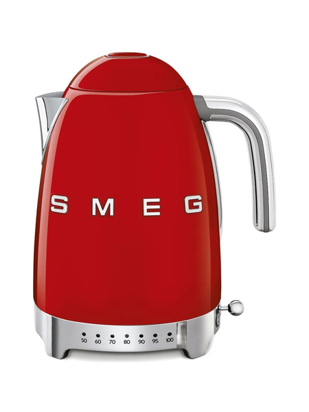  Smeg Tetera Con Logo - Rojo 
