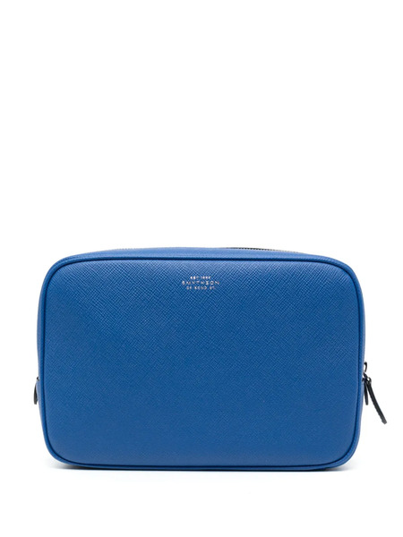  Smythson Bolso De Mano Organizer - Azul 