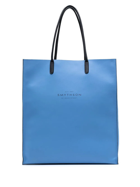  Smythson Bolso Shopper Kingly - Azul 