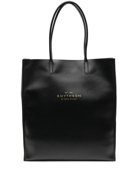  Smythson Bolso Shopper Pavilion Kingly - Negro 