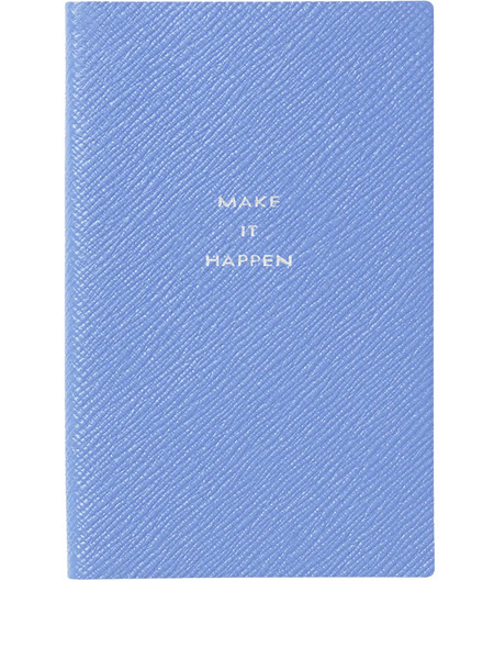  Smythson Cuaderno Panama - Azul 