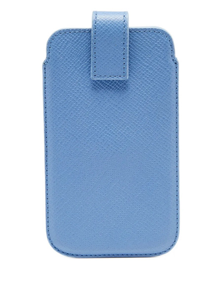  Smythson Funda De Piel Para Móvil - Azul 