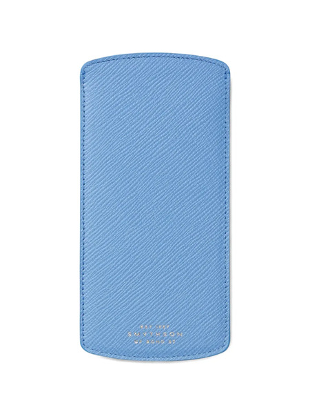  Smythson Funda Para Gafas Panama - Azul 