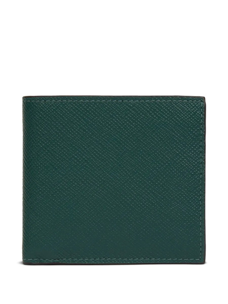  Smythson Tarjetero De Piel - Verde 
