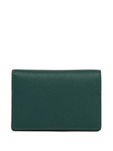  Smythson Tarjetero Panama - Verde 