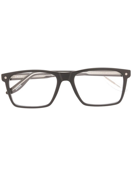  Snob Gafas Max Con Montura Rectangular - Negro 