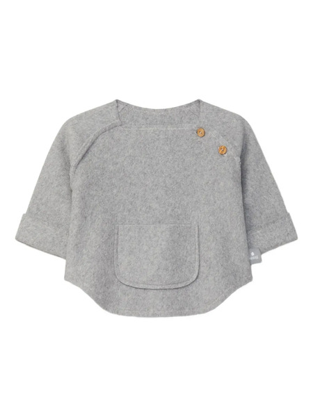  Snug Jersey Con Bolsillo - Gris 