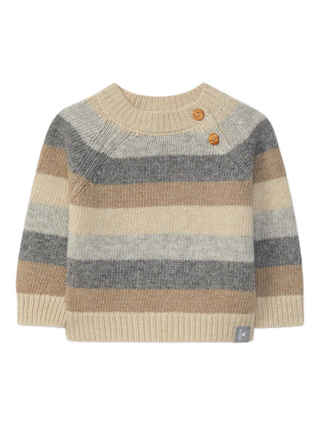  Snug Ropa De Punto A Rayas - Neutro 