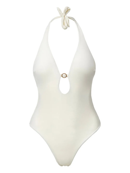  Sofia Erhan Bañador Isadora Con Cuello Halter - Blanco 
