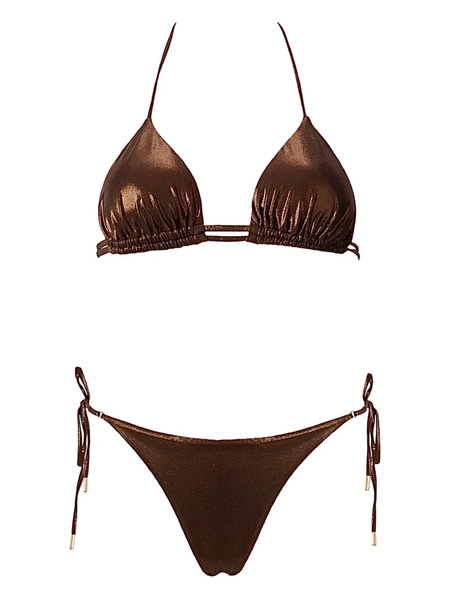  Sofia Erhan Bikini Nova Shimmer - Marrón 