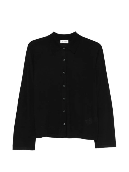 Soft Goat Cárdigan Featherlight - Negro 