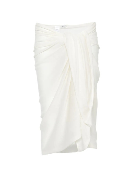  Soft Goat Falda Featherlight De Punto - Blanco 